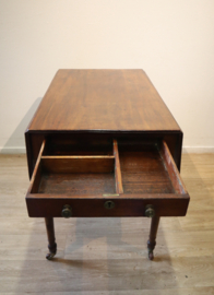 Antieke Engelse Pembroketafel, sidetable.