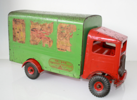 Vintage metalen speelgoed vrachtauto Tri-Ang