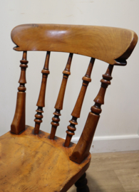 Set van 4 antieke Windsorstoelen