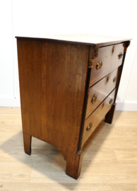 Antieke Hollandse Empire ladenkast