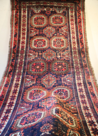 Antiek Perzisch kleed Belouche 88 x193 cm.