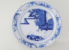 Chinees porseleinen bord, Kangxi 1661-1722