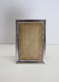 Zilveren fotolijstje met guilloche decor