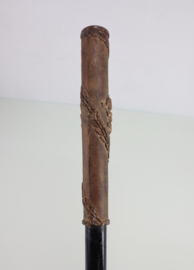 Antieke wandelstok met speciale handgreep