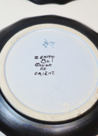 Gouda plateel bordjes Zenith