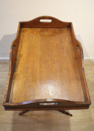 Antieke Engelse butlertray, dienblad