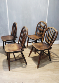 Set antieke Windsorstoelen