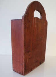 Antieke Hollandse schooltas, 19e eeuw