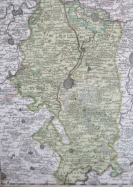 Antieke landkaart Brabant Johan Baptist Homann 1720