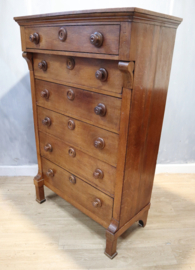 Antieke Hollandse chiffonière, ladekast