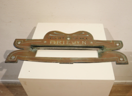 Jugendstil bronzen brievenbus