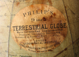Antieke Globe Philips Londen 1929