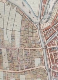 Antieke kaart Haarlem Johannes Blaeu 1646