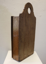 Antieke Hollandse houten schooltas