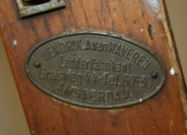 Vintage grenen trapje
