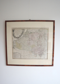 Antieke landkaart België Johan Baptist Homann 1747