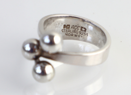 Zilveren ring Anna Greta Eker (AGE), Noorwegen jaren ‘60/’70