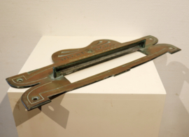 Jugendstil bronzen brievenbus