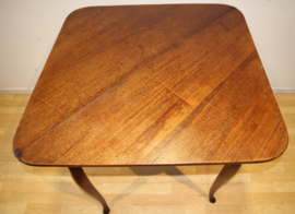 Antiek Engels wandtafeltje, speeltafel