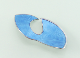 Vintage broche email Knut Rasmussen Noorwegen jaren ‘50