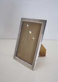 Zilveren fotolijstje met guilloche decor