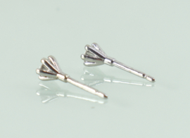 Witgouden oorbellen diamant