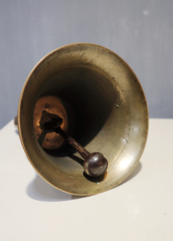 Antieke bronzen schoolbel