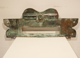 Jugendstil bronzen brievenbus
