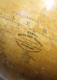 Antieke globe ca 1898