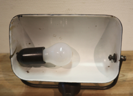 Antieke bureaulamp / Notarislamp