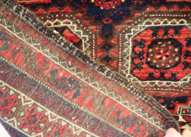 Antiek Perzisch kleed Belouche 88 x193 cm.