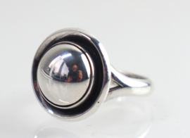 Zilveren ring Niels Erik From, ca. 1970