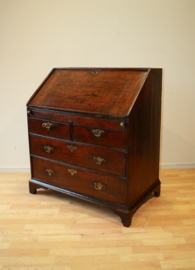 Antiek Engels klepbureau 18e eeuw
