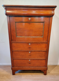 Antieke Hollandse secretaire à abbatant