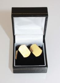 Vintage 18 karaat gouden Italiaanse manchetknopen