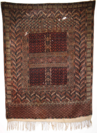 Antiek Perzisch nomadenkleed Bochara 124 x162