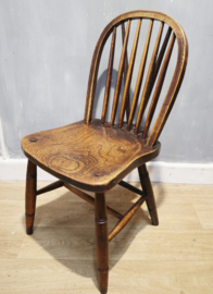 Set antieke Windsorstoelen