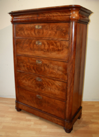 Antieke Hollandse chiffonière, ladenkast