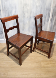Set van vier Engelse stoelen