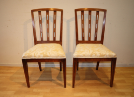 Set antieke Hollandse stoelen, 18e eeuw