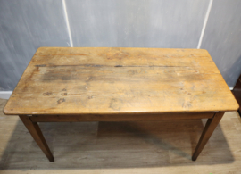 Antieke Franse bakkerstafel, keukentafel