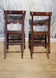 Set van vier Engelse stoelen