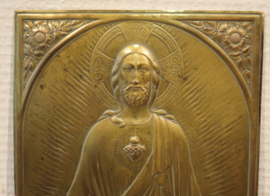 Bronzen plaquette Christus, Esser Weert