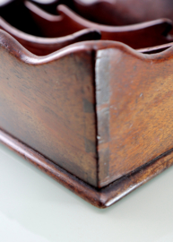 Antieke Engelse bestekbak