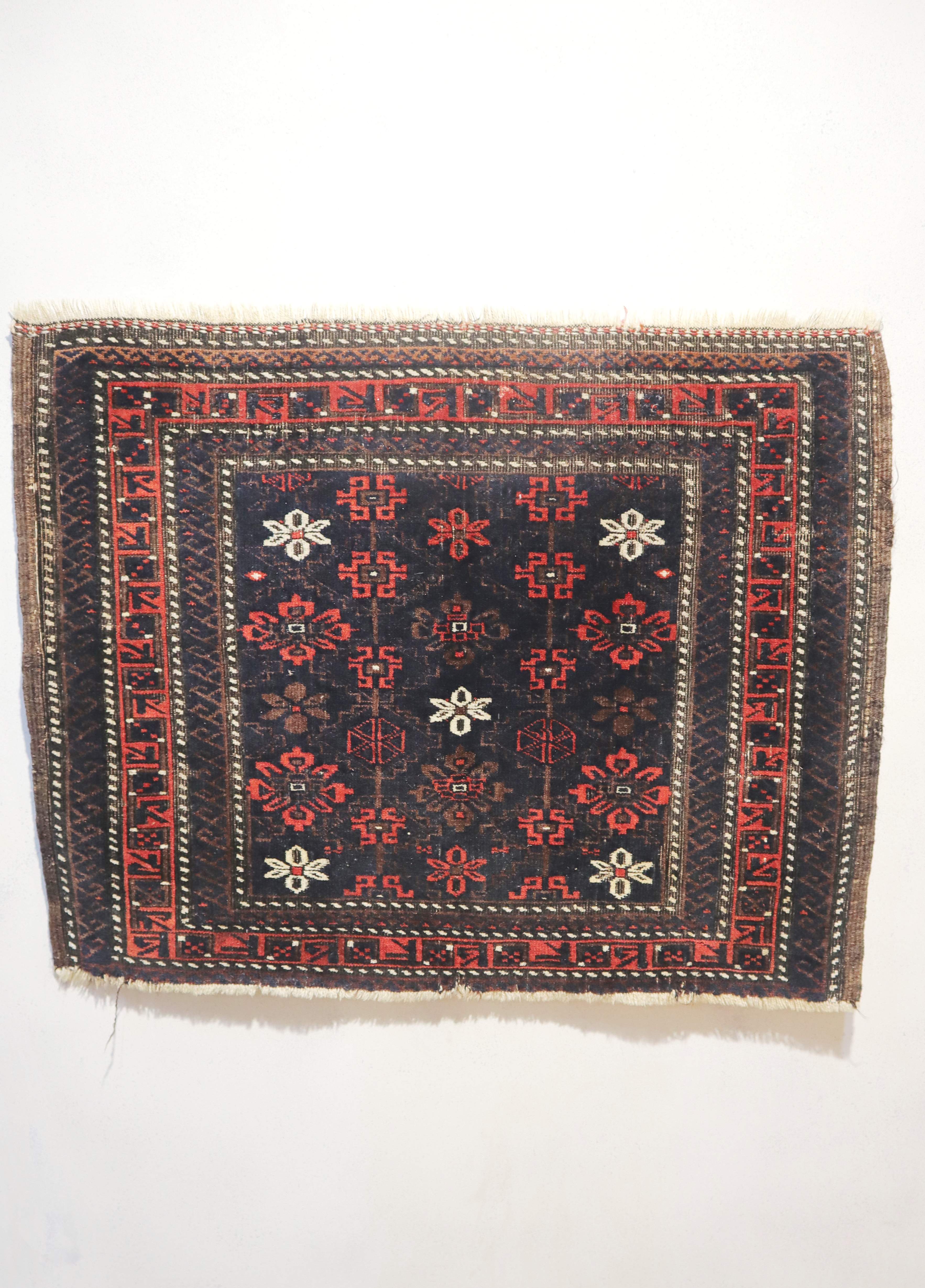 Antiek Perzisch kleedje Belouche 75  x 57 cm