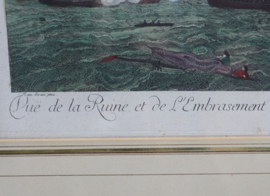 Antieke gravure Port de Cismin 1770