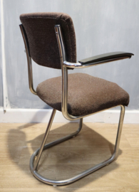 Vintage buisframe armstoel