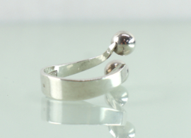Vintage zilveren ring, Erik Granit Finland 1972