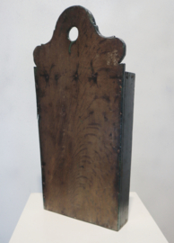 Antieke houten schooltas