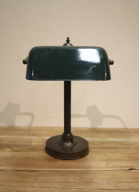 Antieke bureaulamp / Notarislamp